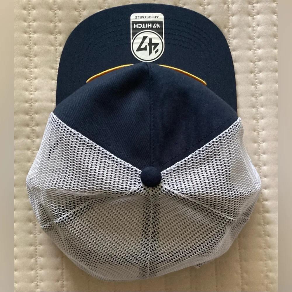 Savannah Bananas 47 Brand SnapBack Rope Hat OSFA Adjustable Mesh Back Trucker - Picture 6 of 11